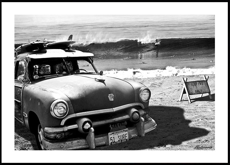 Póster Ford Woody vintage