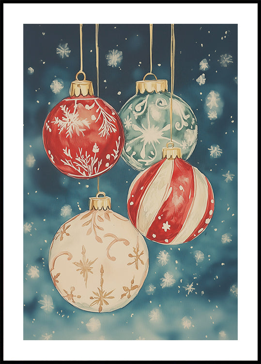 Adornos Navideños No.3 Póster