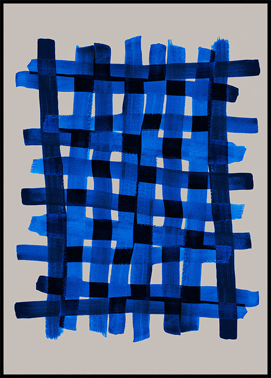 La cuadrícula 5 Póster