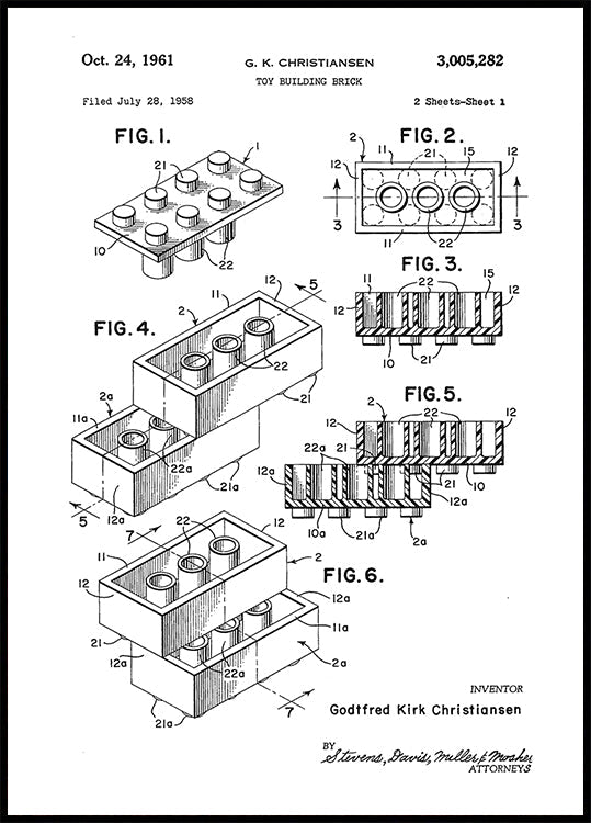 Lego Nº1 Póster
