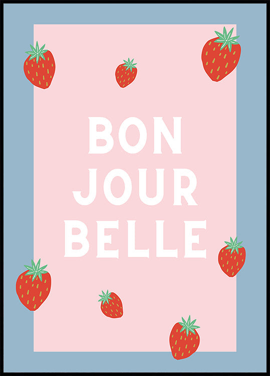 Bon Jour Bella Póster