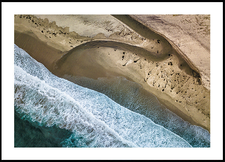 Póster Aéreo de Big Sur