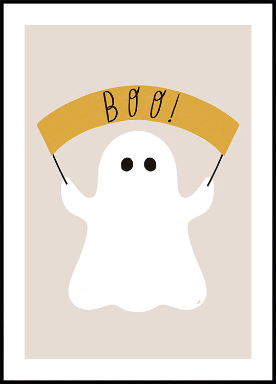 Fantasma abucheo Póster