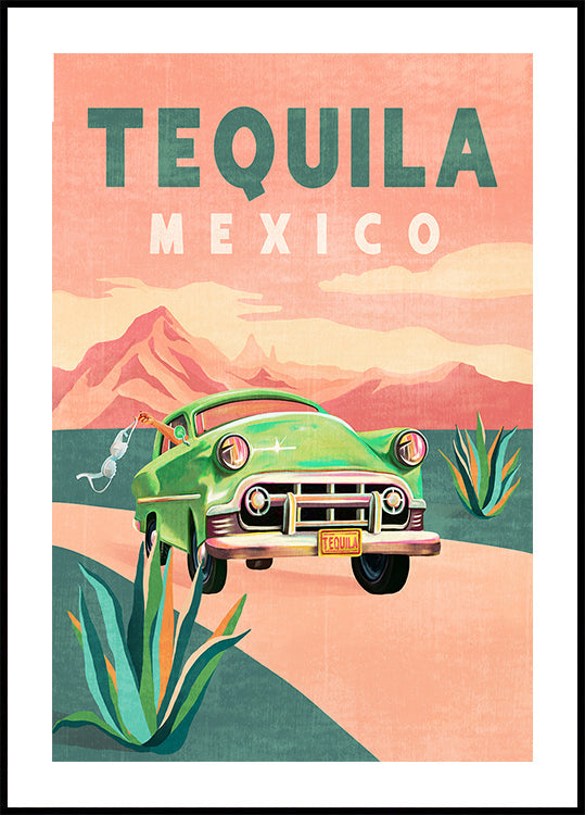 Tequila México Póster