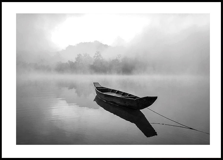 Alone Boat Plakat - Posterbox.dk