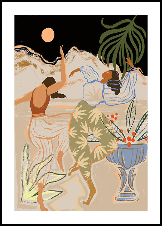 Danza a la luz de la luna Póster