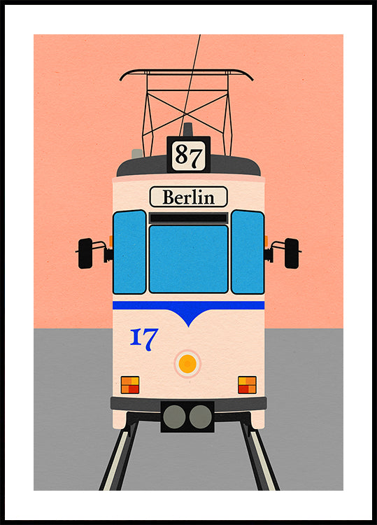 Tranvía de Berlín Póster