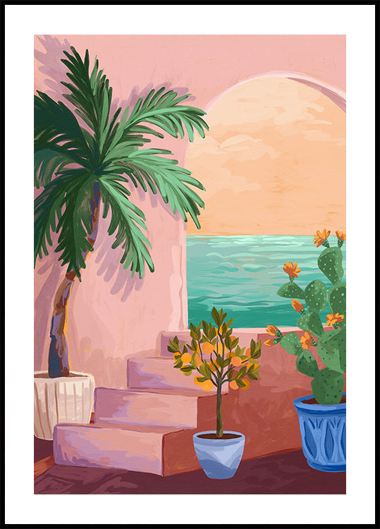 Escalera al paraíso Póster