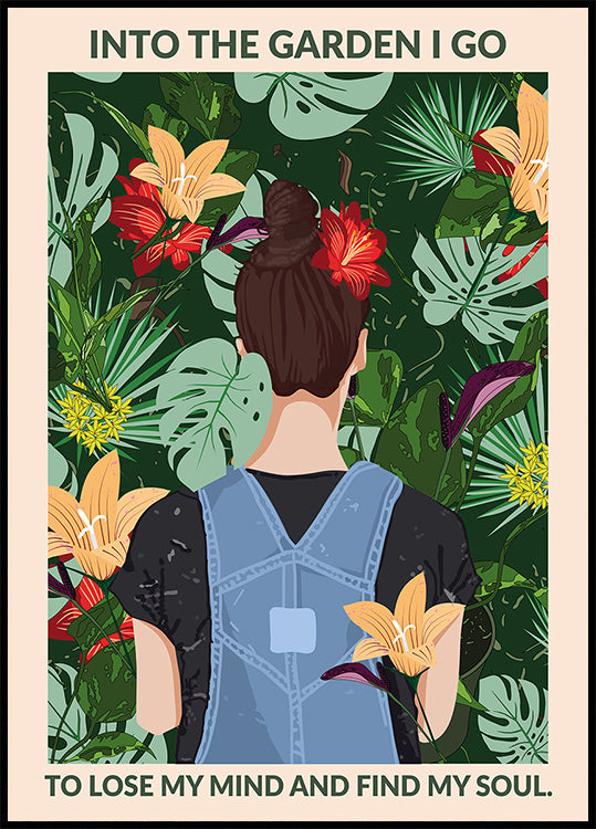 Póster artístico de pared estándar Into the Garden