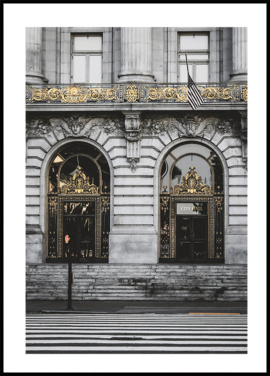 San Francisco City Hall Plakat - Posterbox.dk