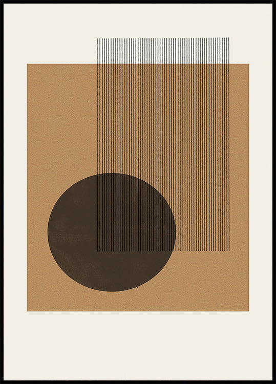 Armonía geométrica Póster