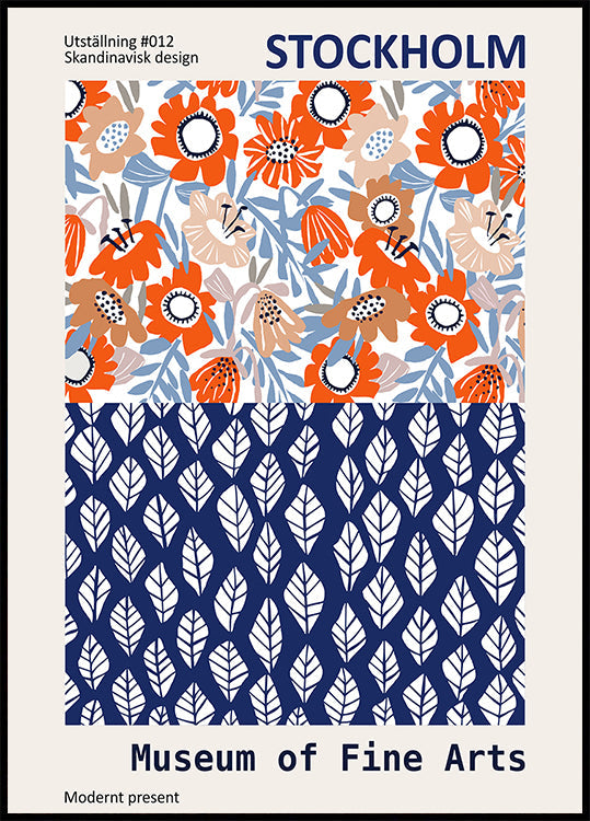 Póster Museo de Bellas Artes de Estocolmo