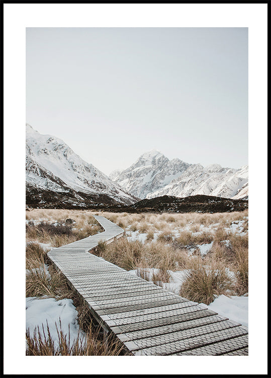 Afiche de la pista de Hooker Valley 