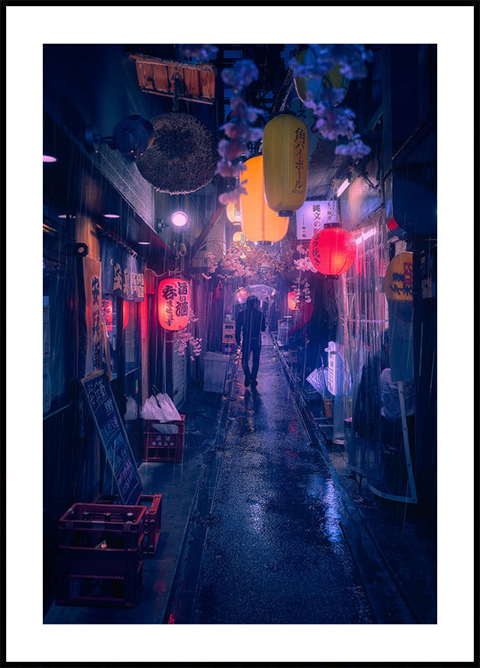 Lluvia azul de Tokio