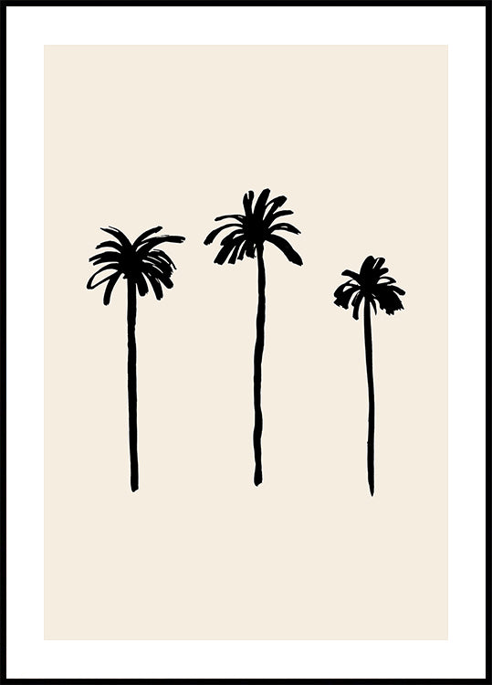 Palmeras Póster