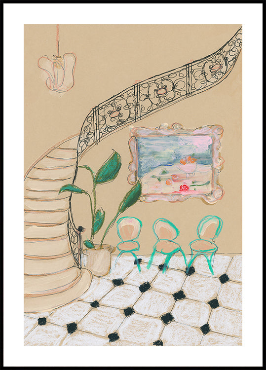 Día de los museos en París Póster