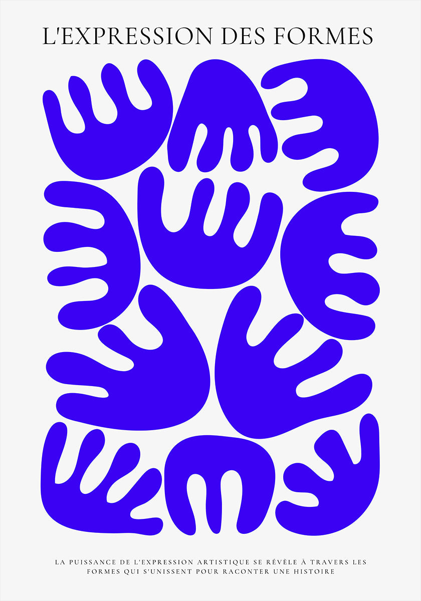 ARMONÍA AZUL Póster