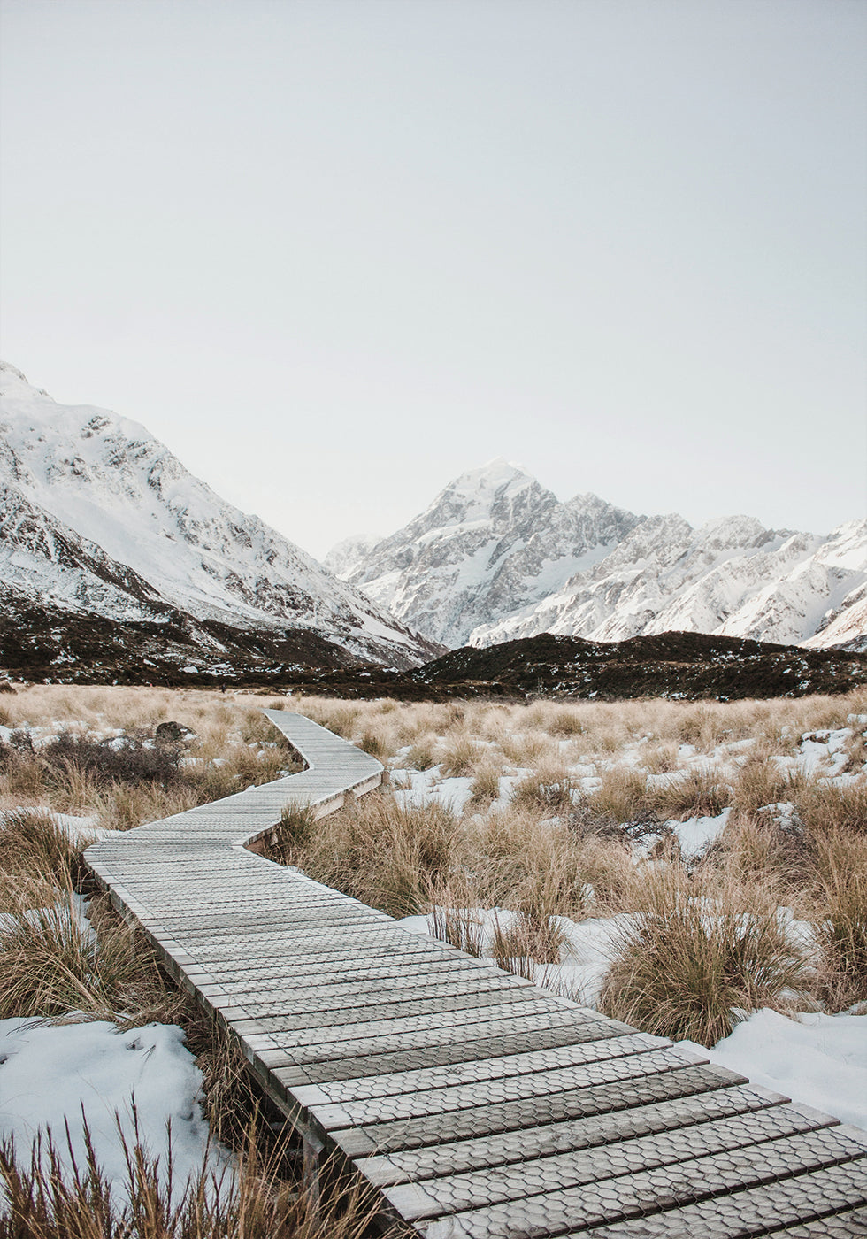 Afiche de la pista de Hooker Valley 