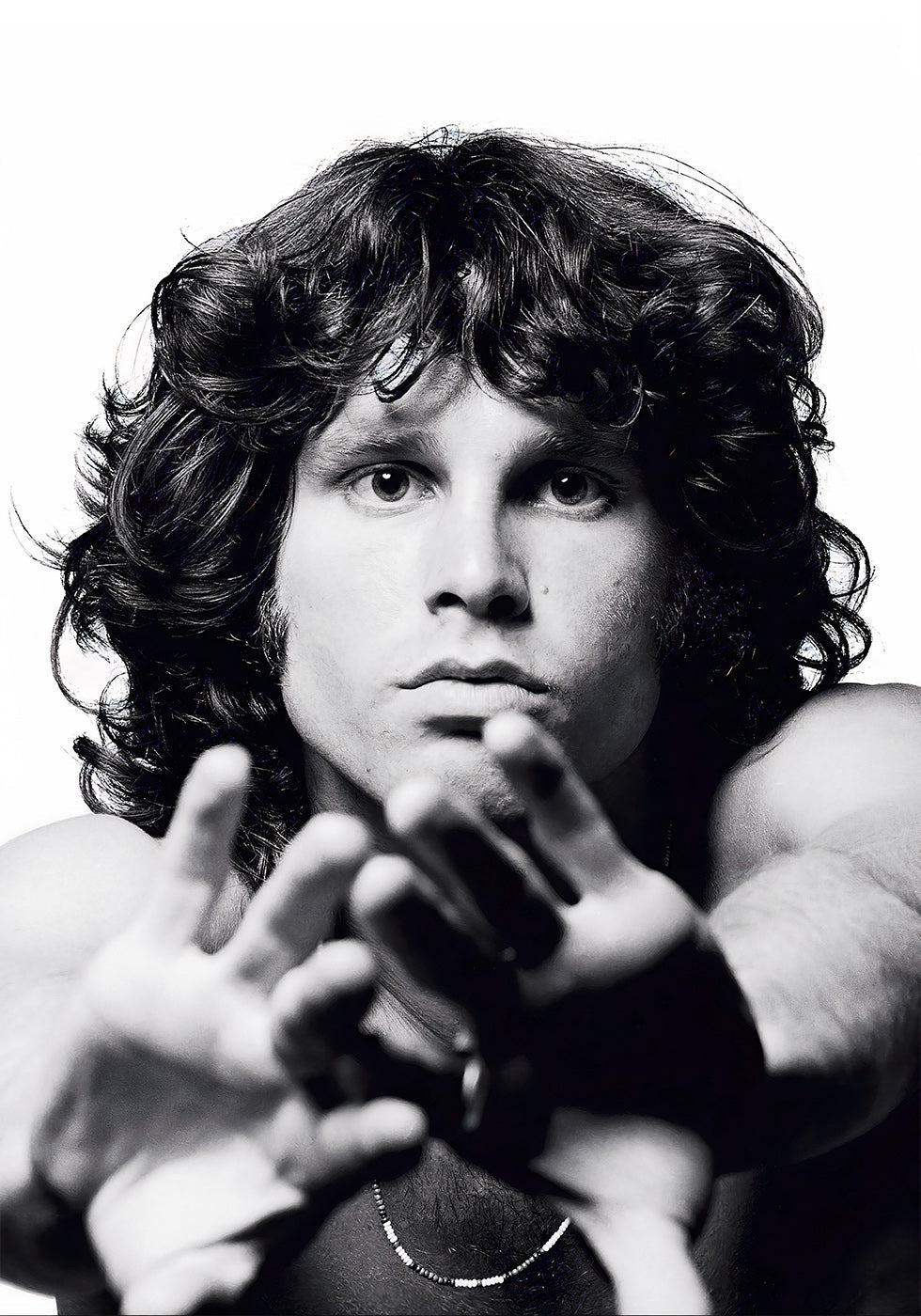 Póster con retrato de Jim Morrison 