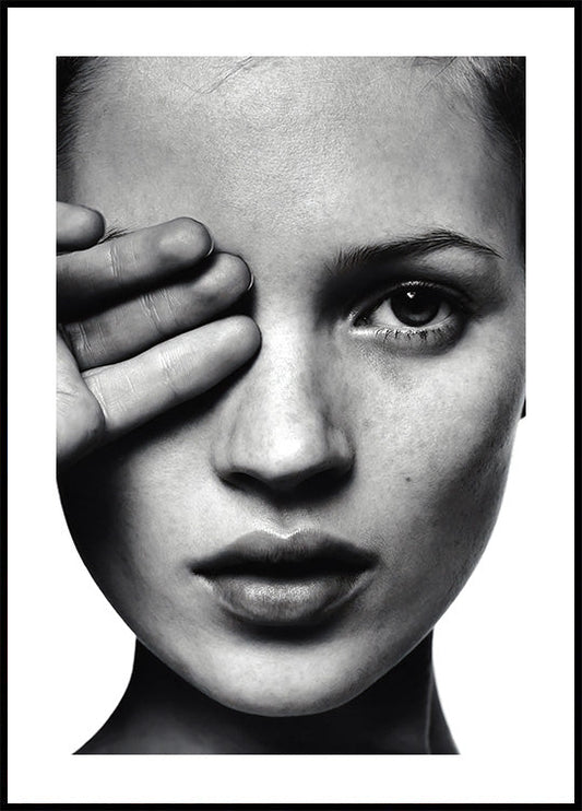 Póster de la supermodelo Kate Moss