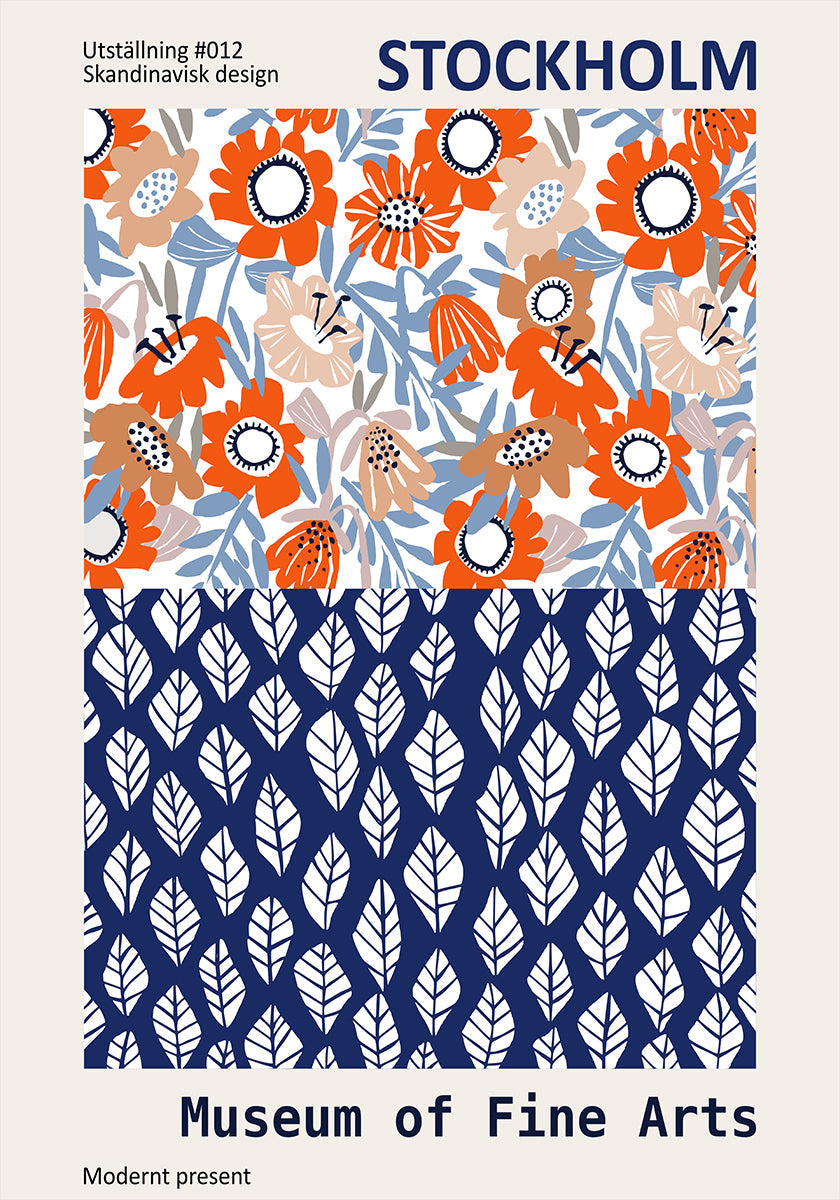 Póster Museo de Bellas Artes de Estocolmo