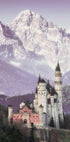 Neuschwanstein Castle and Alpine Mountains Plakat - Posterbox.dk