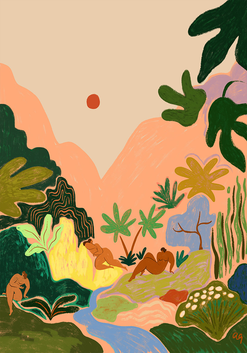 Perdido en el paraíso No2 Póster