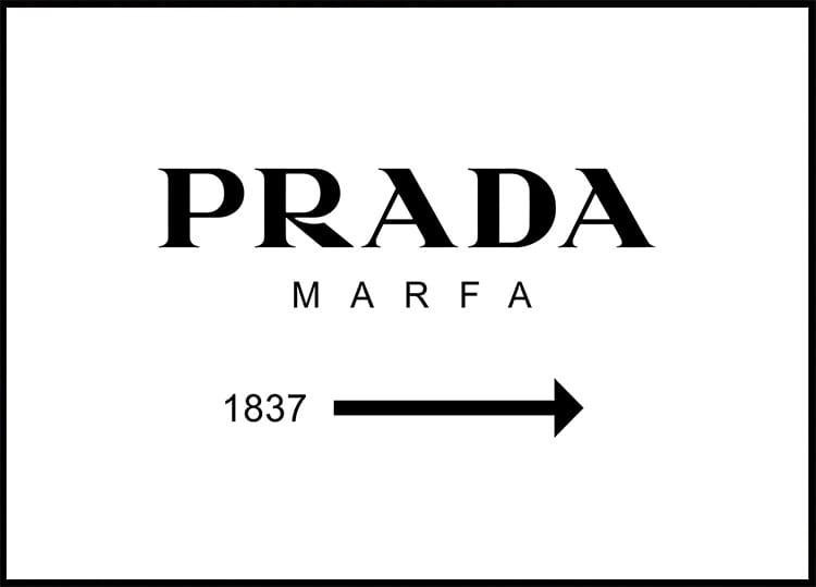 Póster de Prada Marfa