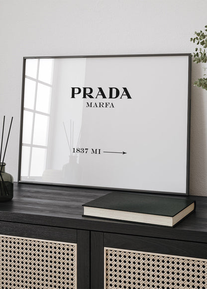 Póster de Prada Marfa 