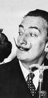 Salvador Dali with Rooster Plakat - Posterbox.dk