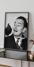 Salvador Dali with Rooster Plakat - Posterbox.dk