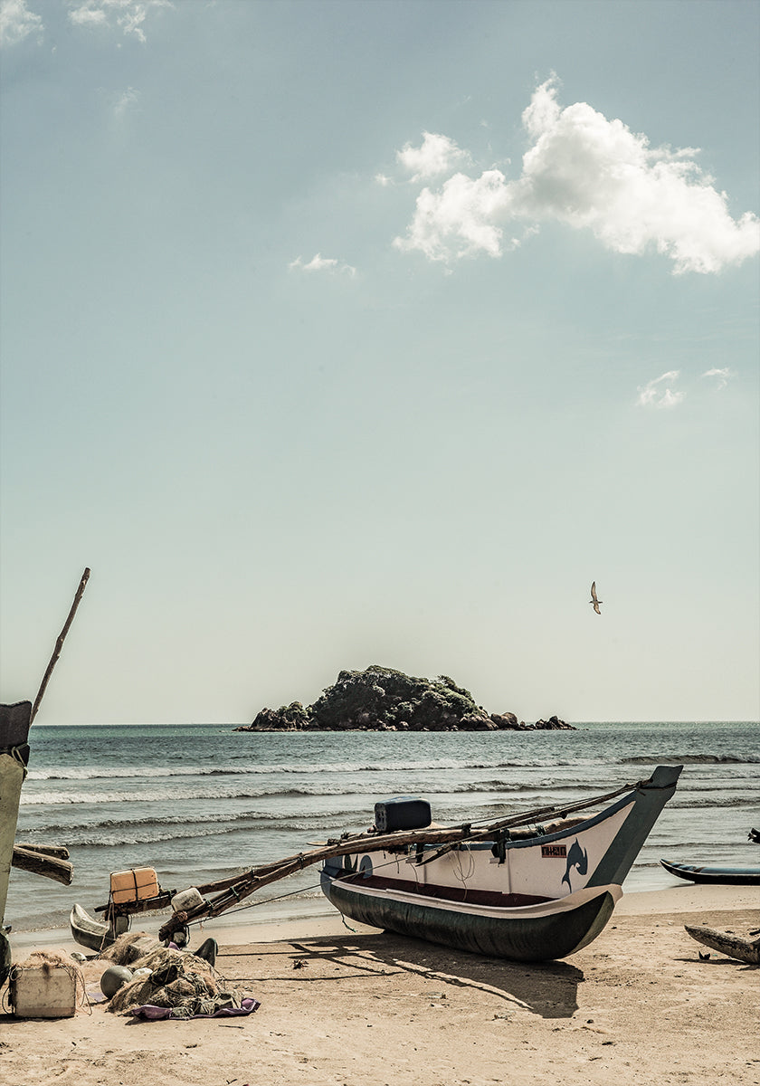 Serenidad junto al mar Póster