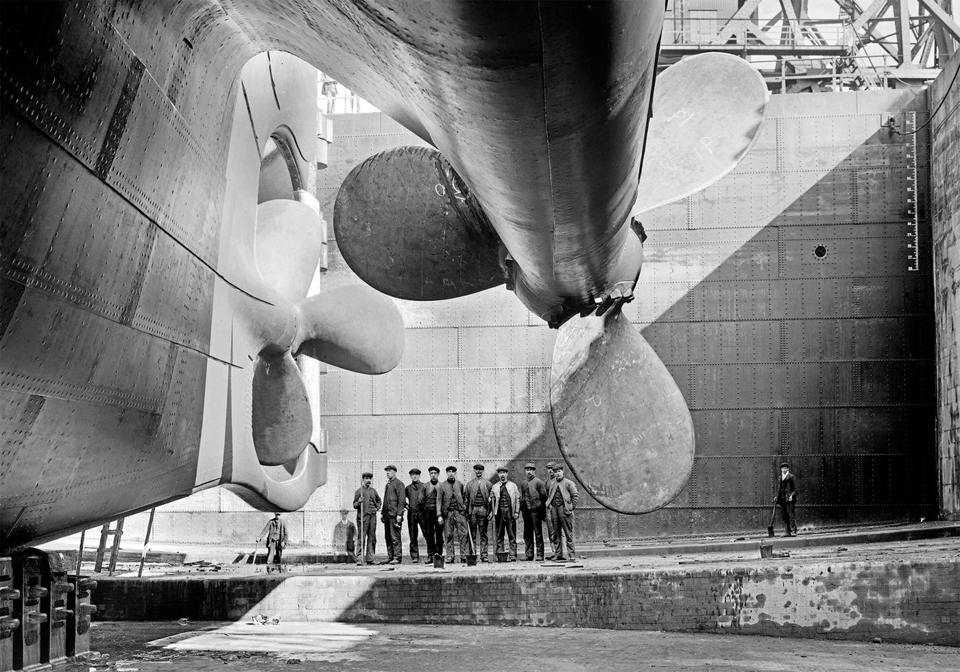 Titanic Rudder Plakat - Posterbox.dk