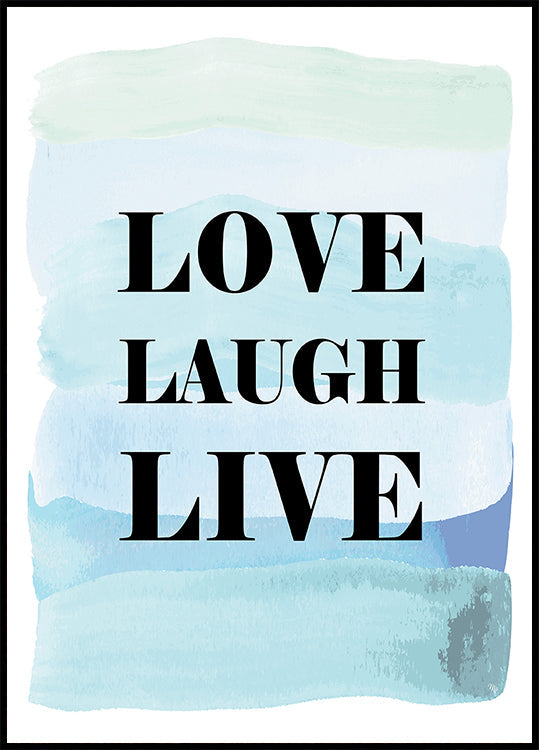 Live Joyfully Always Plakat