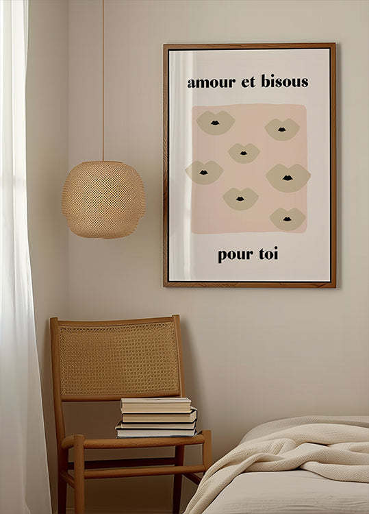 French Kiss Plakat - Posterbox