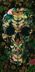 Papillon Skull Plakat - Posterbox