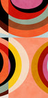 Warm Colors Bauhaus Geometry3 Plakat - Posterbox