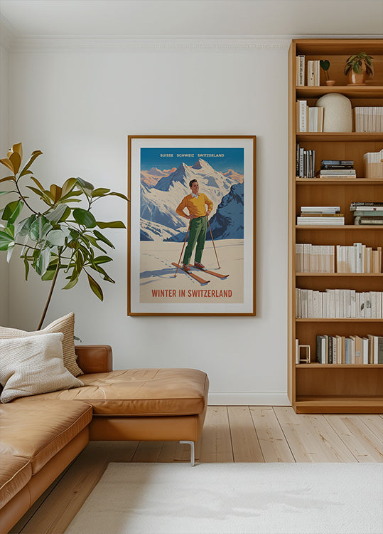 Swiss Alpine Bliss Plakat - Posterbox