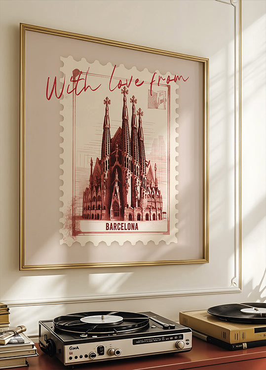 With Love From Barcelona (NEW) - Posterbox