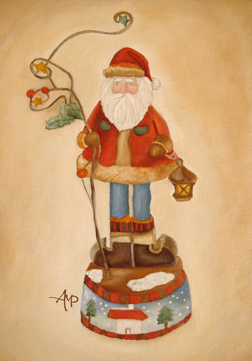Santa Is Coming Plakat - Posterbox