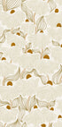 calming essentials Natural flow meadow ivory pattern (NEW) - Posterbox