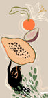 Balancing Fruits Plakat - Posterbox
