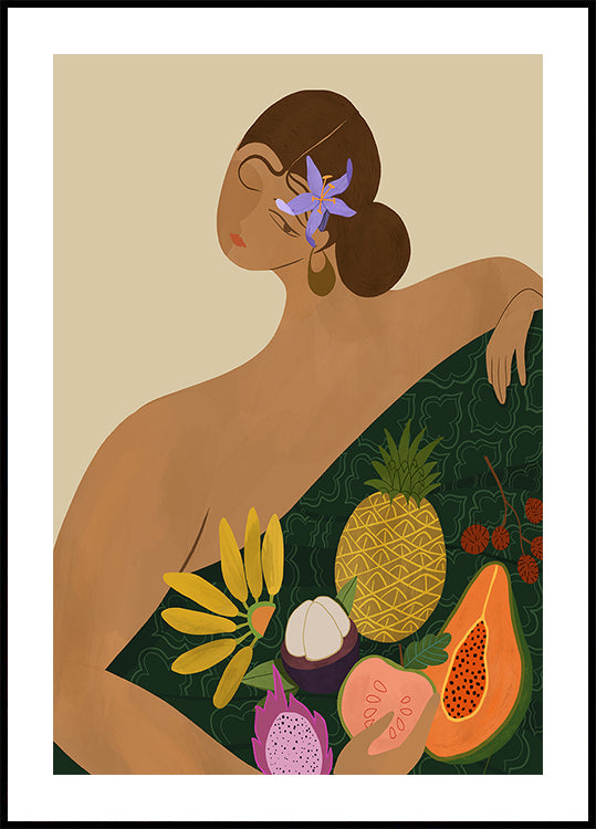 Fruit Seller Plakat - Posterbox