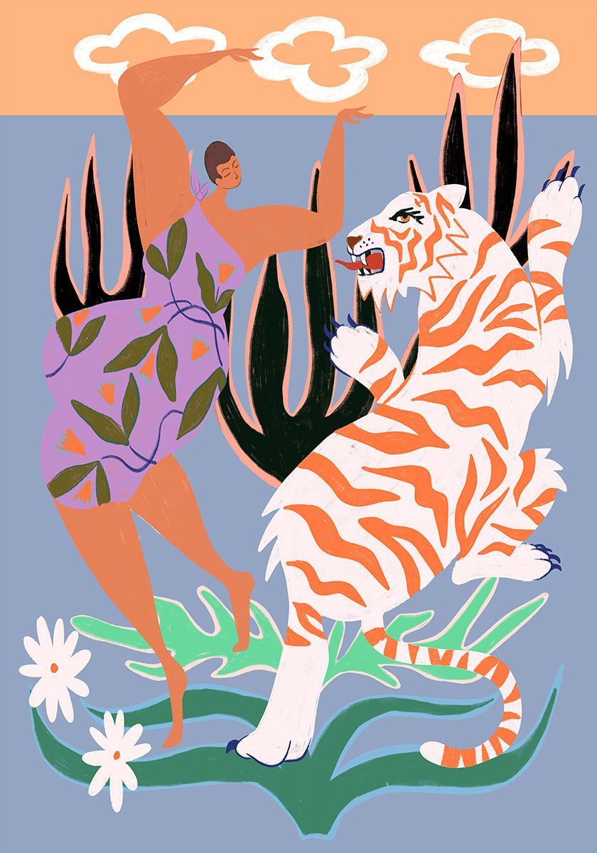 Hello Tiger - Posterbox