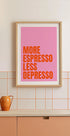 Caffeine Vibes Plakat - Posterbox