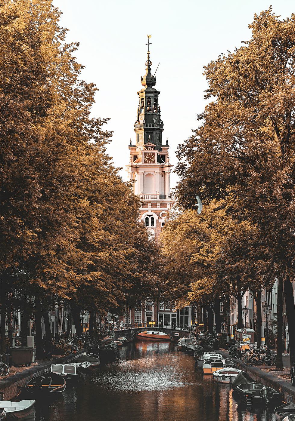 Autumn in Amsterdam Plakat - Posterbox.dk