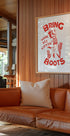 Ass Kicking Boots Funny Western Cowgirl (NEW) - Posterbox