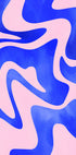 Abstract Blue Wave Plakat - Posterbox