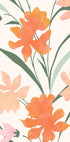 Floral Pattern With Abstract Colorful Flowers (NEW) - Posterbox