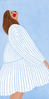 The Woman With the Blue Stripes Plakat - Posterbox